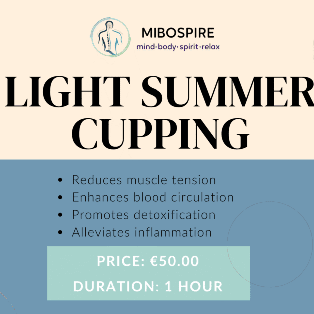 Light Summer Cupping  (Back) (L)