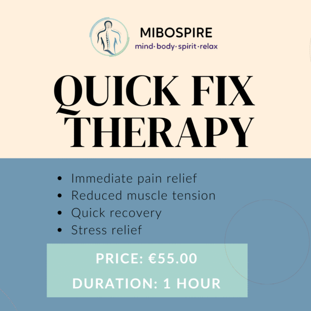 Quick Fix Therapy (Back) (L)